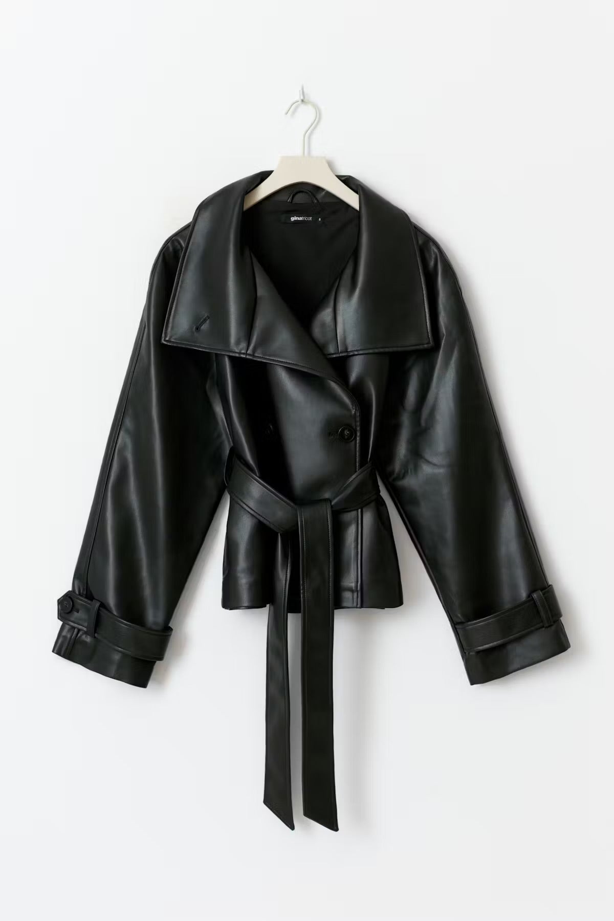 Ely | Belted Pu Jacket