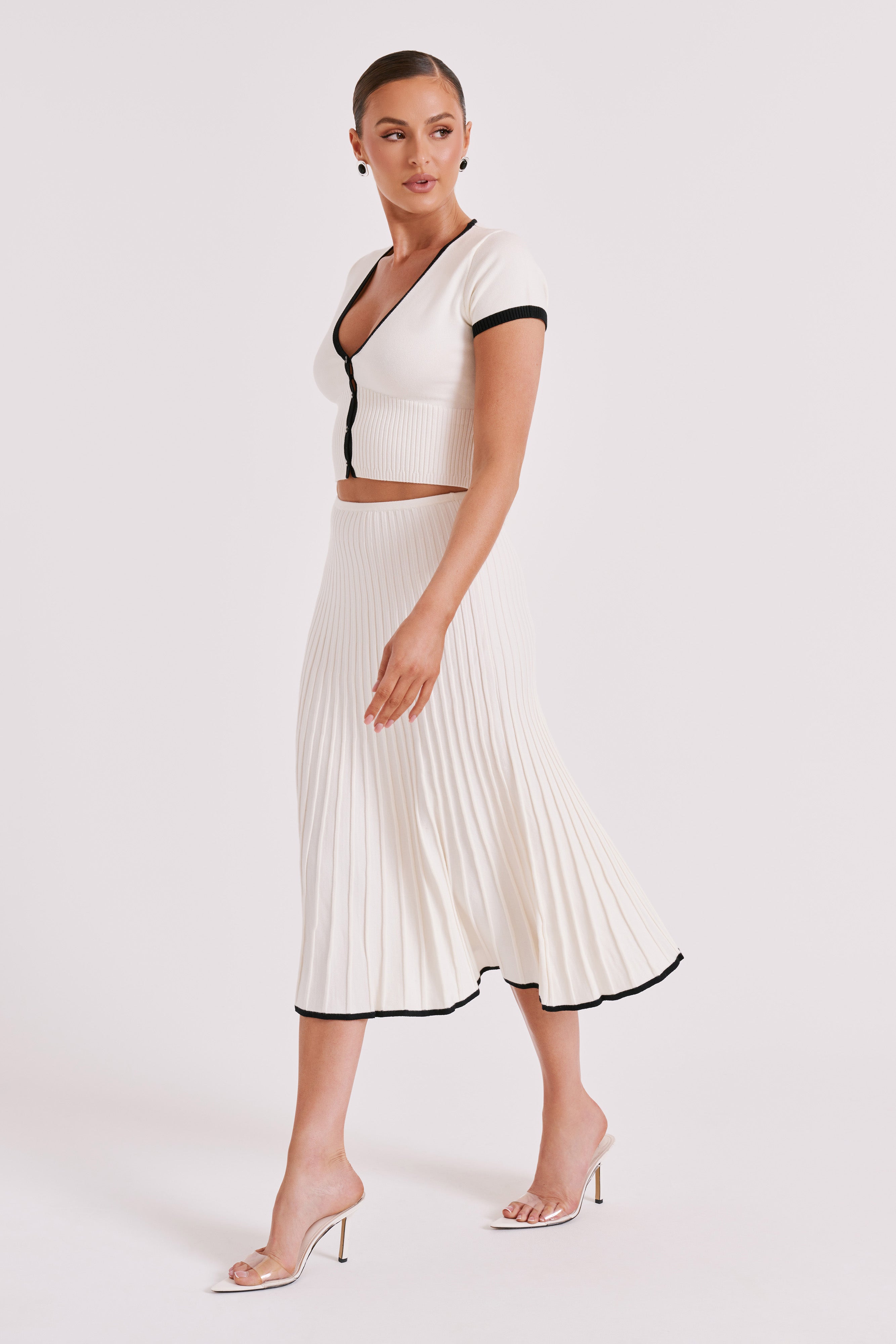 Cassia | Elegant Midi Two-Piece Set
