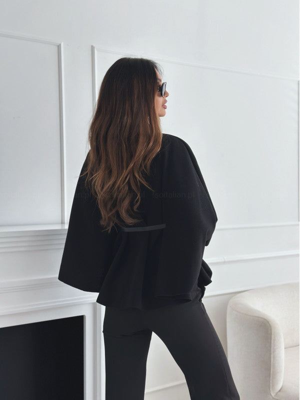 Maria | Cape Belt Coat