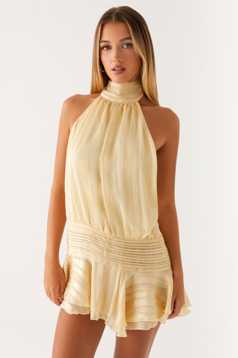 Citrine Mini Dress