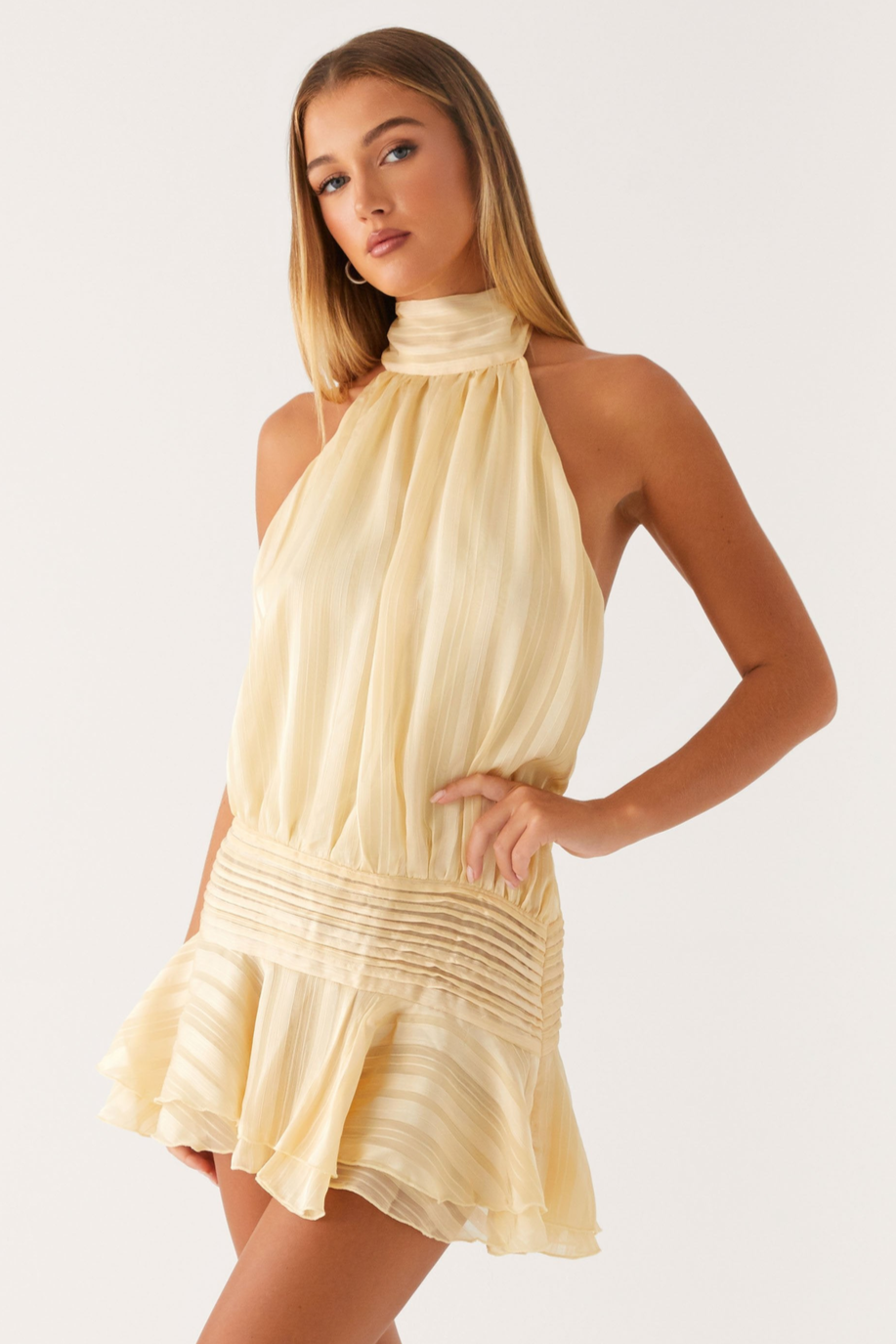 Citrine Mini Dress