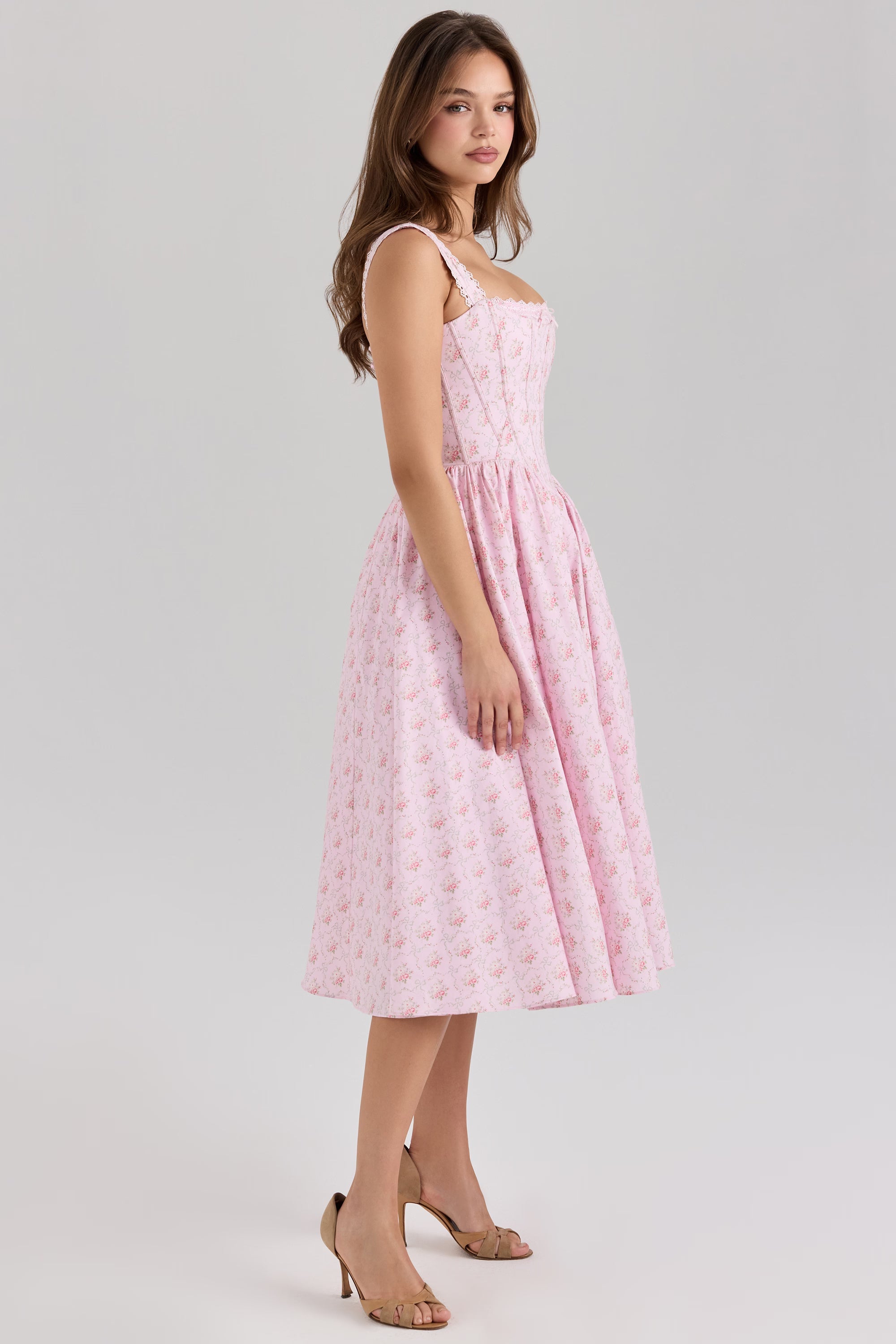 Soraya Rose Midi Dress
