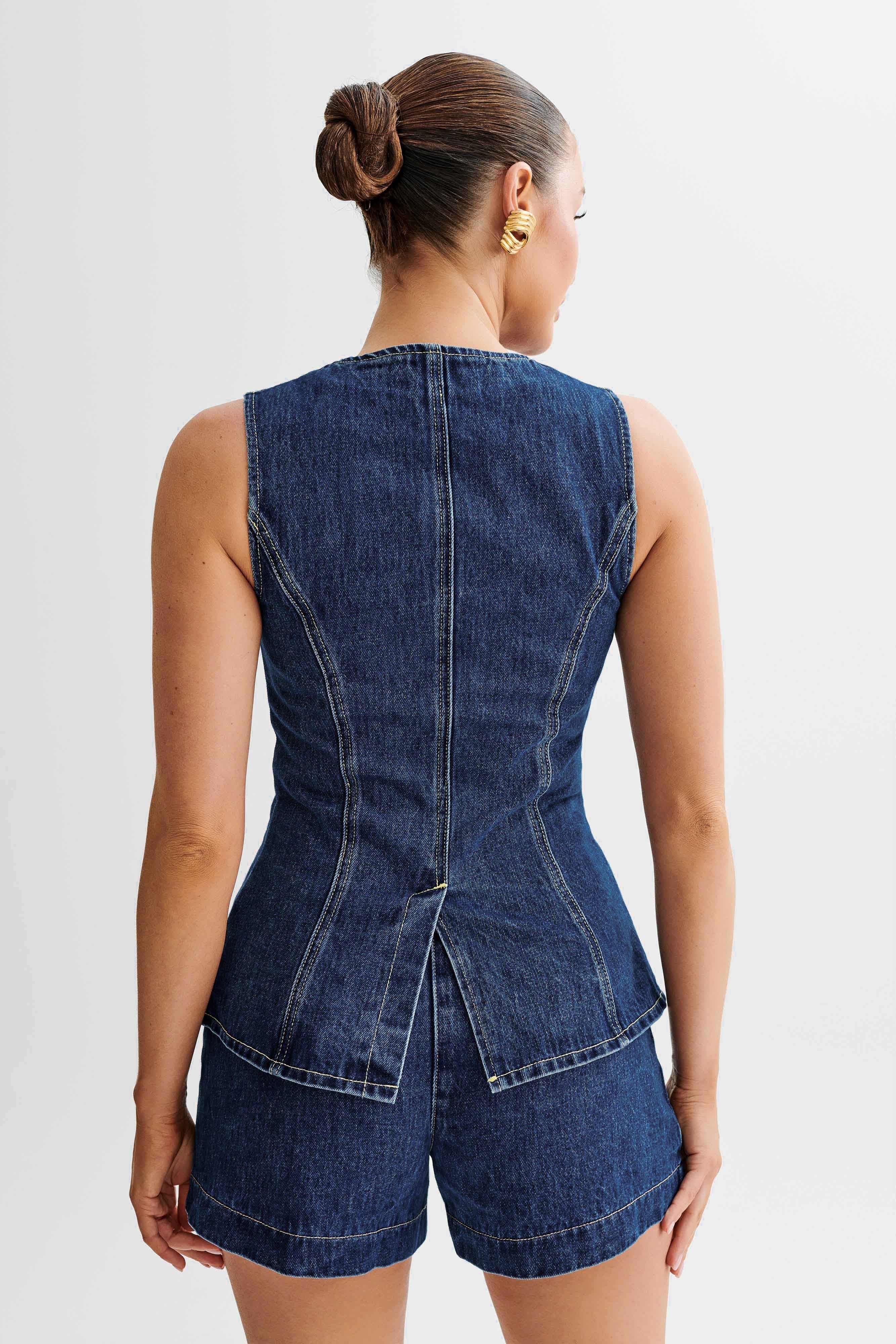 Isabeau | Denim Two-Piece Set